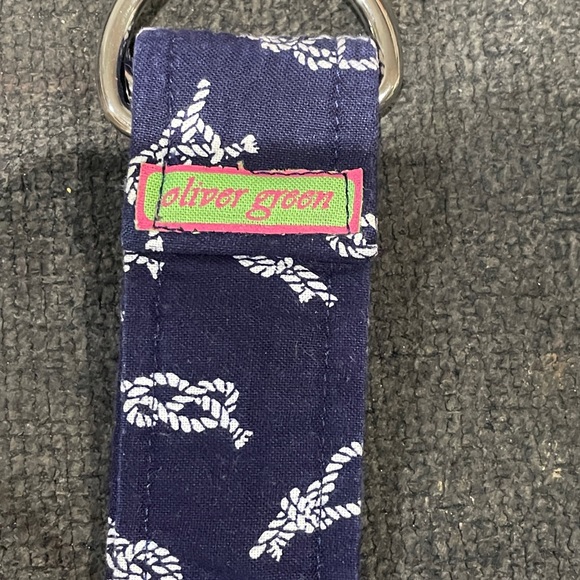 Oliver green Blue and white belt 38 inches - Picture 3 of 5